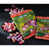 M&S Colin The Caterpillar Mini Munchers assorted fruit flavour gums 150g, imported from the UK