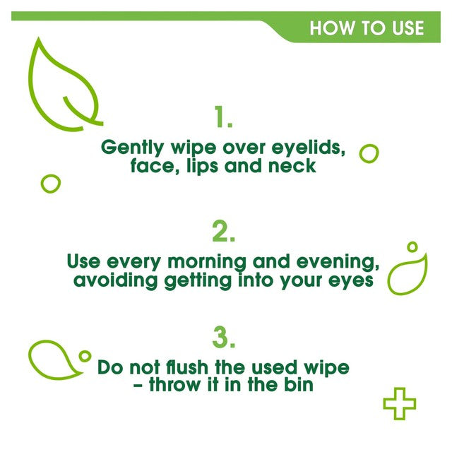 Simple unscented facial cleansing wipes 7 pack (British brand)