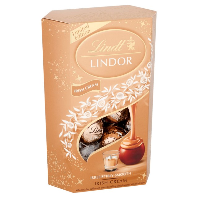 Lindt Irish Cream chocolate truffles 200g, UK version
