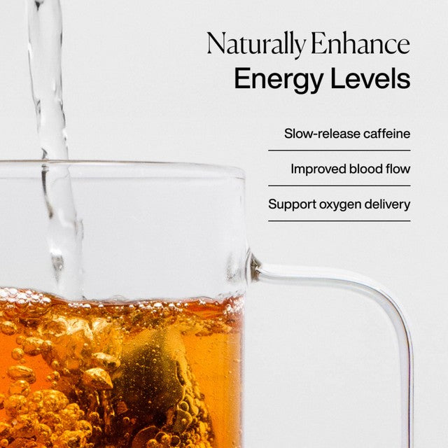 MISSION Energise Green Tea Bags with cocoa nibs and ginger 15 Bags, imported from the UK
