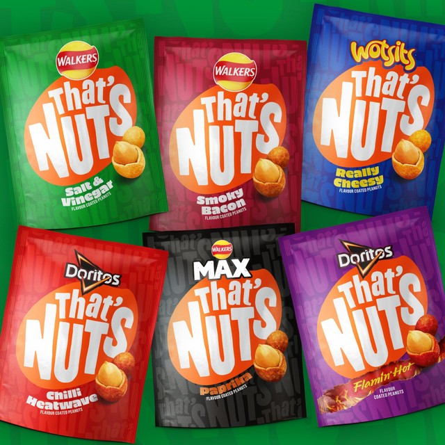 That's Nuts coated peanuts salt and vinegar 160g (British brand)