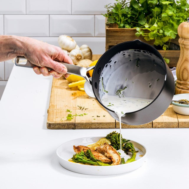GreenPan Copenhagen Aluminium Non-Stick 16cm 1.5 litre saucepan, UK version
