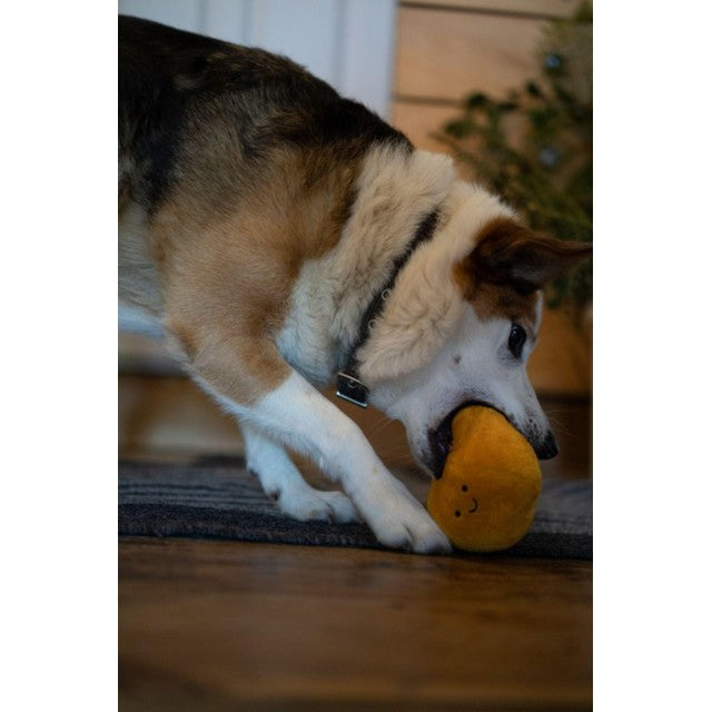 Petface Satsuma Plush Dog Toy with Squeaker - British product