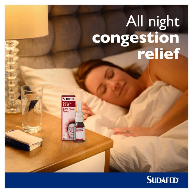 Sudafed Sinus Ease Nasal Spray 15ml (British brand)