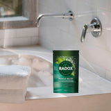 Radox Peppermint Bath Salts 900g, imported from the UK