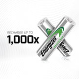 Energizer Power Plus AA rechargeable batteries - British product