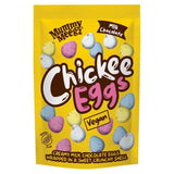 Mummy Meegz Chickee Eggs vegan chocolate eggs 80g, imported from the UK
