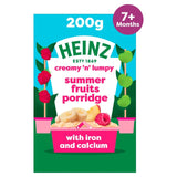 Heinz summer fruit porridge baby food (British brand)
