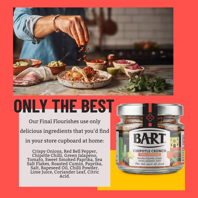 Bart Mexican Chipotle Crunch seasoning, UK version