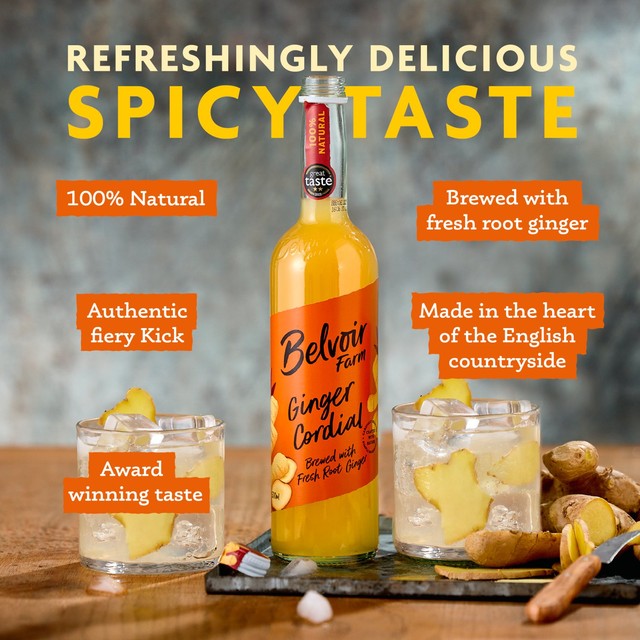 Belvoir Ginger Cordial 500ml - British product