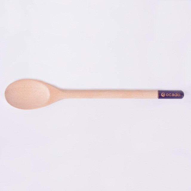 Ocado Wooden Spoon 30cm, imported from the UK