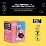 Fix8 Strawberry Basil Kombucha 4x250ml - British product