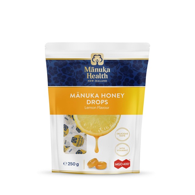 Manuka Health Manuka Honey Lozenges Lemon 250g , imported from New Zealand