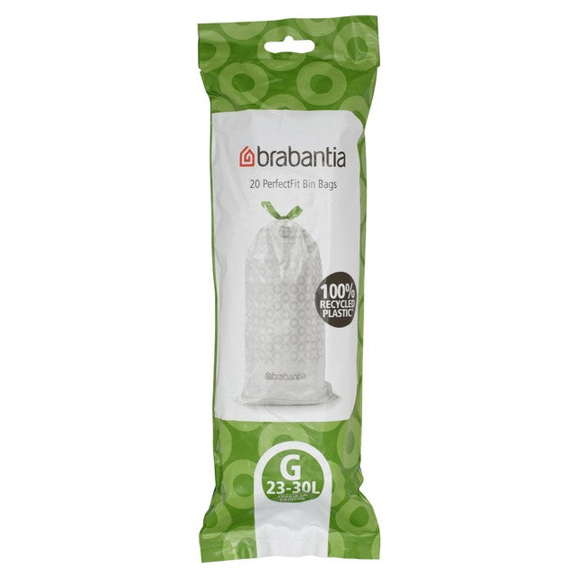 Brabantia G 23-30L bin liners - British product