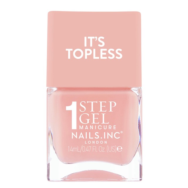 Nails Inc Topless nail polish in Trinny shade (British brand)