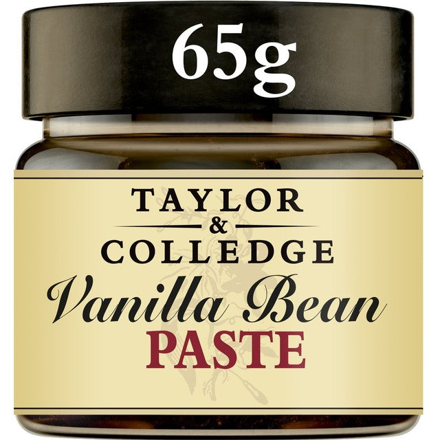 Taylor & Colledge organic vanilla bean paste 65g (British brand)