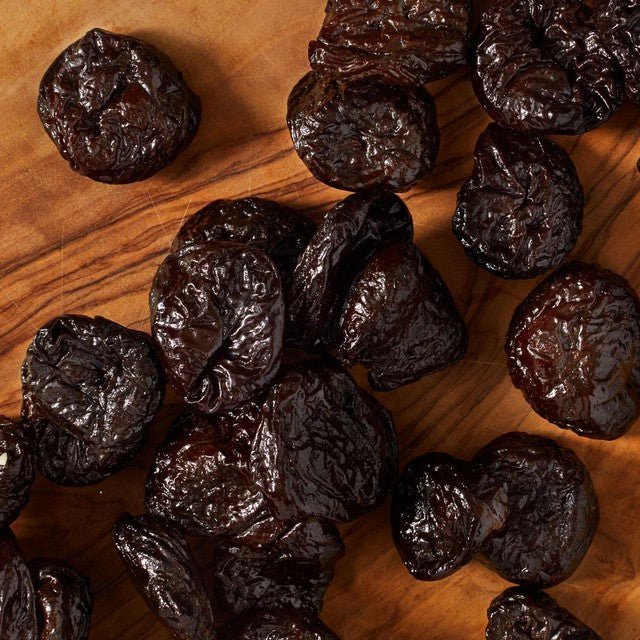 Ocado dried pitted prunes 250g, imported from the UK