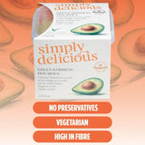 Simply Delicious Green Goddess houmous 200g (British brand)
