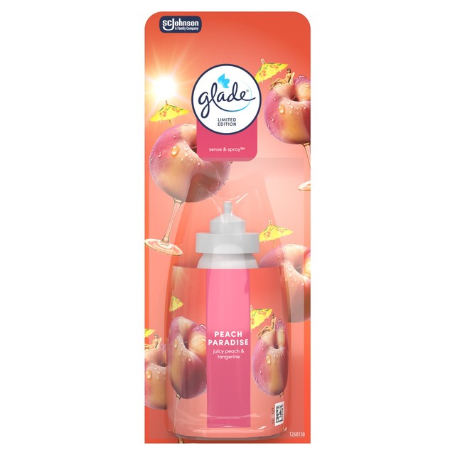 Glade Peach Paradise automatic air freshener refill - British product