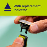 Philips OneBlade 360 face replacement blades 3 pack, imported from the UK