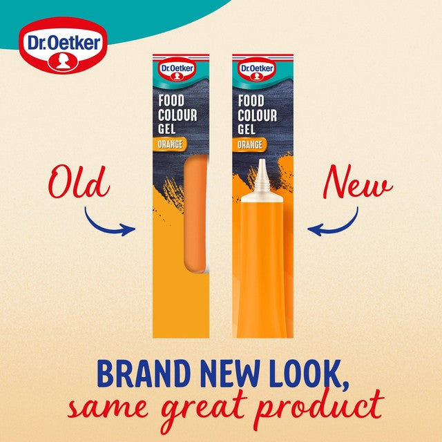 Dr. Oetker orange food colouring gel 15g - British product