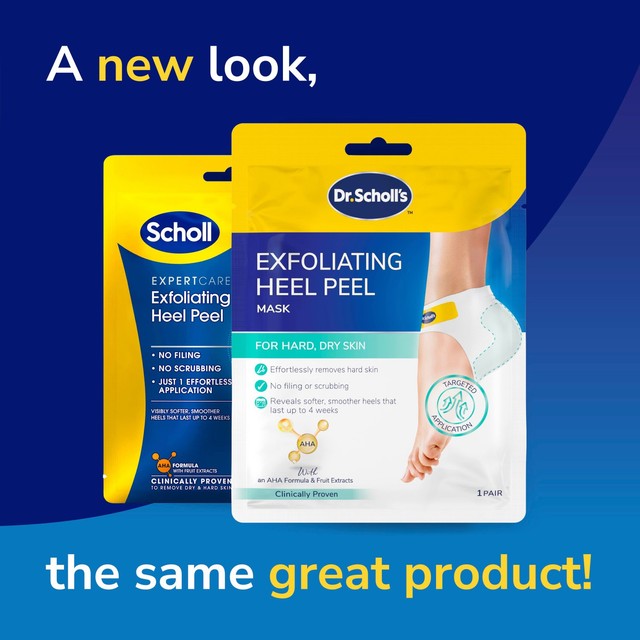 Scholl heel peel mask 18g - British product