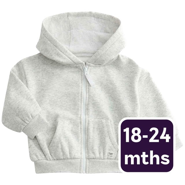 M&S Tommy hoodie grey marl 18-24 months, imported from the UK