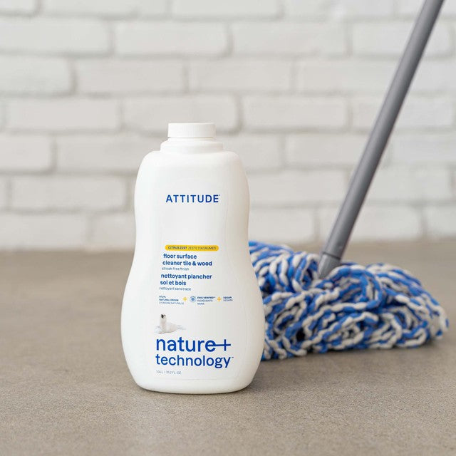 Attitude citrus zest floor cleaner 1.05L - British product