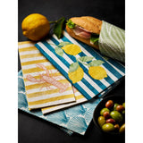 M&S lemon guest napkins 40x40cm, imported from the UK