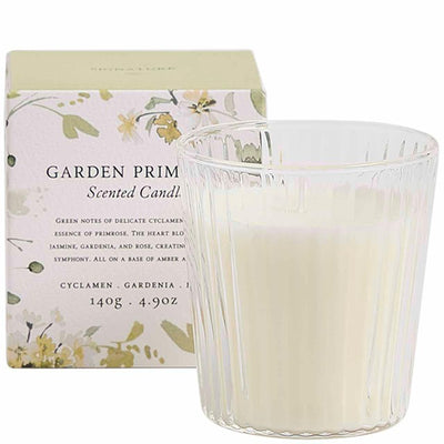 M&S M&S Signature Garden Primrose Scented Candle Pink Mix One Size- Buy online at McGrocer