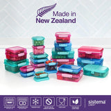 Sistema lunch food storage containers 3x200ml (British brand)