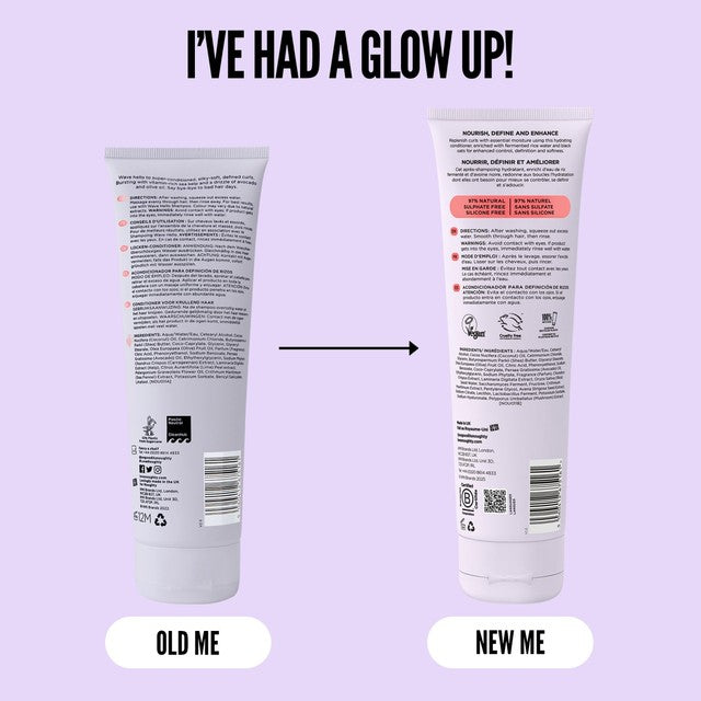 Noughty Wave Hello Curl Defining Conditioner 250ml (British brand)