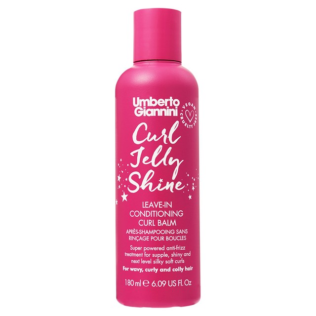 Umberto Giannini Curl Jelly Shine Leave In Conditioner 180ml (British brand)