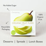 Clearspring organic pear puree 2 x 100g - British product