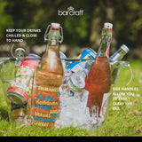 BarCraft Mix It Acrylic Oval Drinks Cooler Large - British product