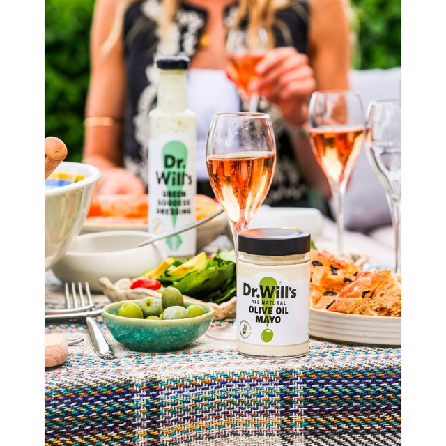 Dr Will's all natural olive oil mayonnaise - British product