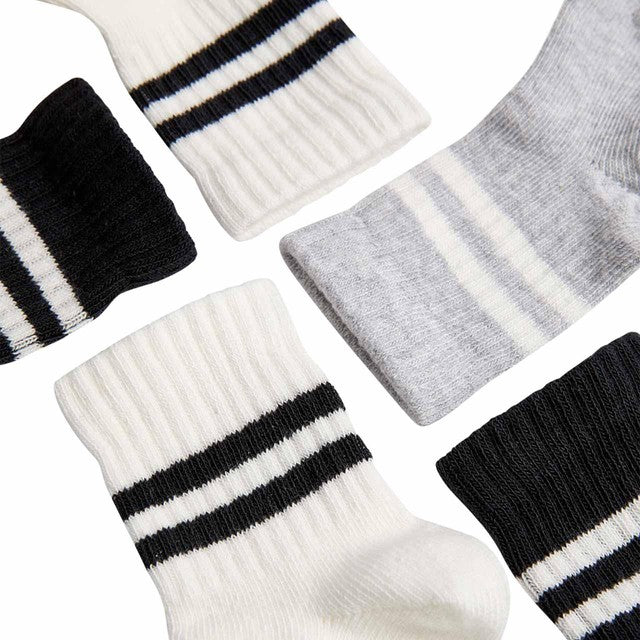 M&S black baby cotton socks 5 12-24 months, imported from UK