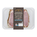 M&S pepper crusted pork loin steaks 300g, imported from the UK
