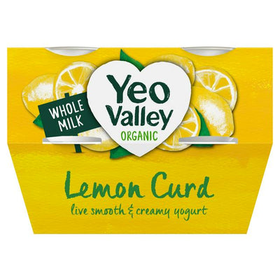 Organic Lemon Curd Yogurt 4x110g