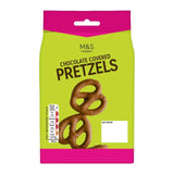 M&S chocolate covered pretzels 95g, imported from the UK