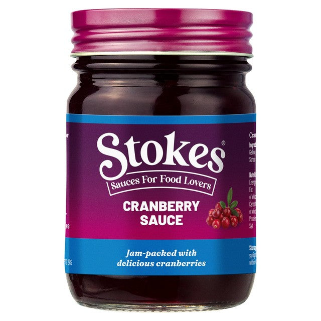 Stokes cranberry sauce 260g (British brand)
