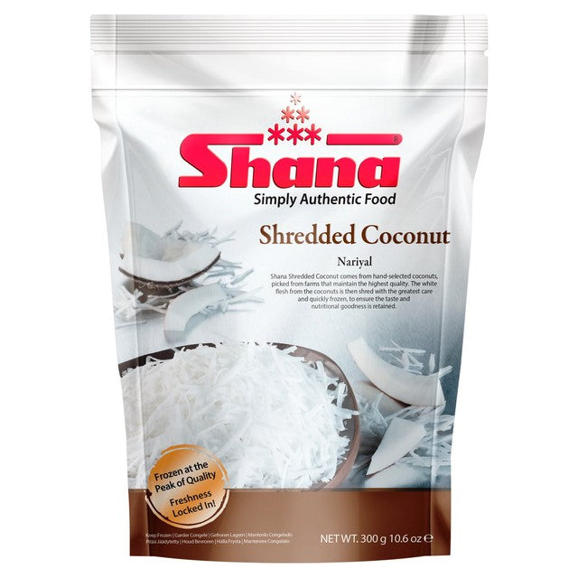 Shana shredded coconut 300g (British brand)
