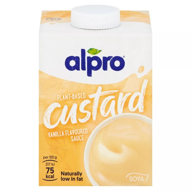 Alpro vanilla custard alternative 525g - British product
