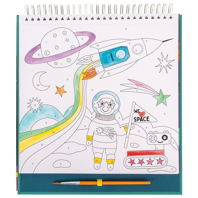 Floss & Rock Space paint by numbers kit - British product