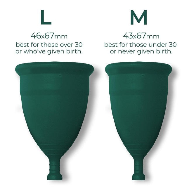 DAME Self-Sanitising Menstrual Cup Large - British product