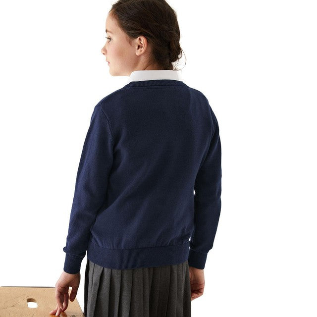 M&S school jumper in navy for 11-12 years, imported from the UK