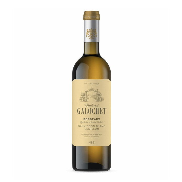 M&S Bordeaux Blanc white wine 75cl, imported from the UK