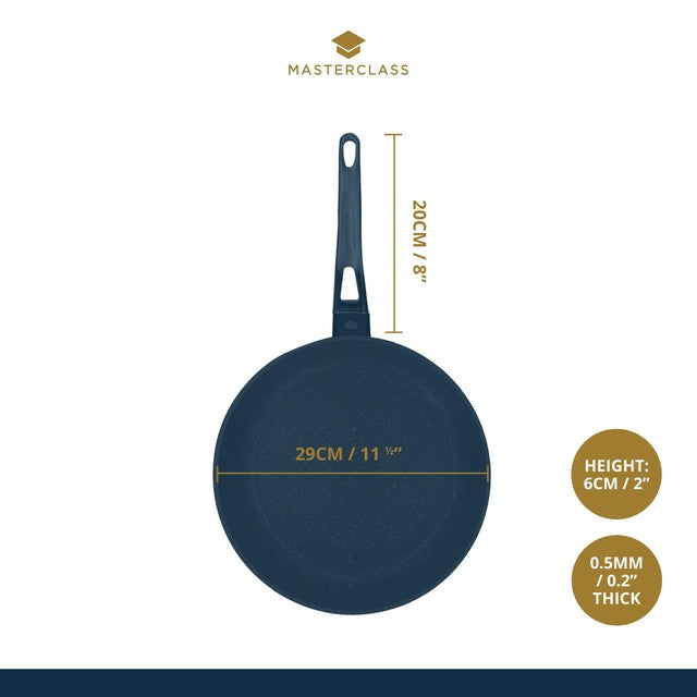 Masterclass cast aluminium frying pan 28cm, imported from the UK