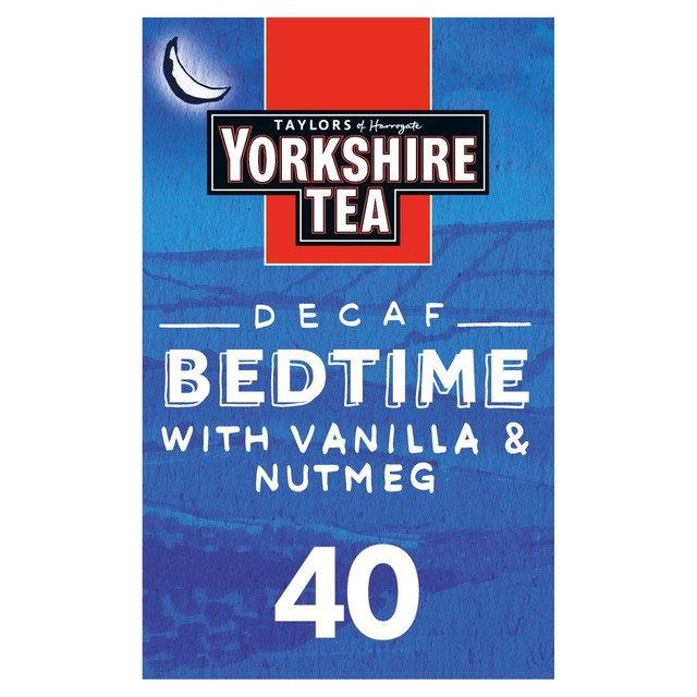 Yorkshire Tea Bedtime Brew herbal tea 40 tea bags (British brand)