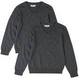 M&S Grey Cotton Jumper 6-7 Years, imported from the UK